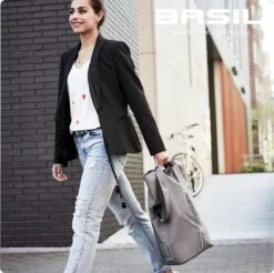 Basil City Fietsshopper - Enkele Fietstas - Grijs - 16 Liter -BASIL Verkoop 1200x1195 5