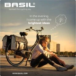 Basil Urban Load Dubbele Fietstas - Zwart - 48 Liter -BASIL Verkoop 1200x1197 6