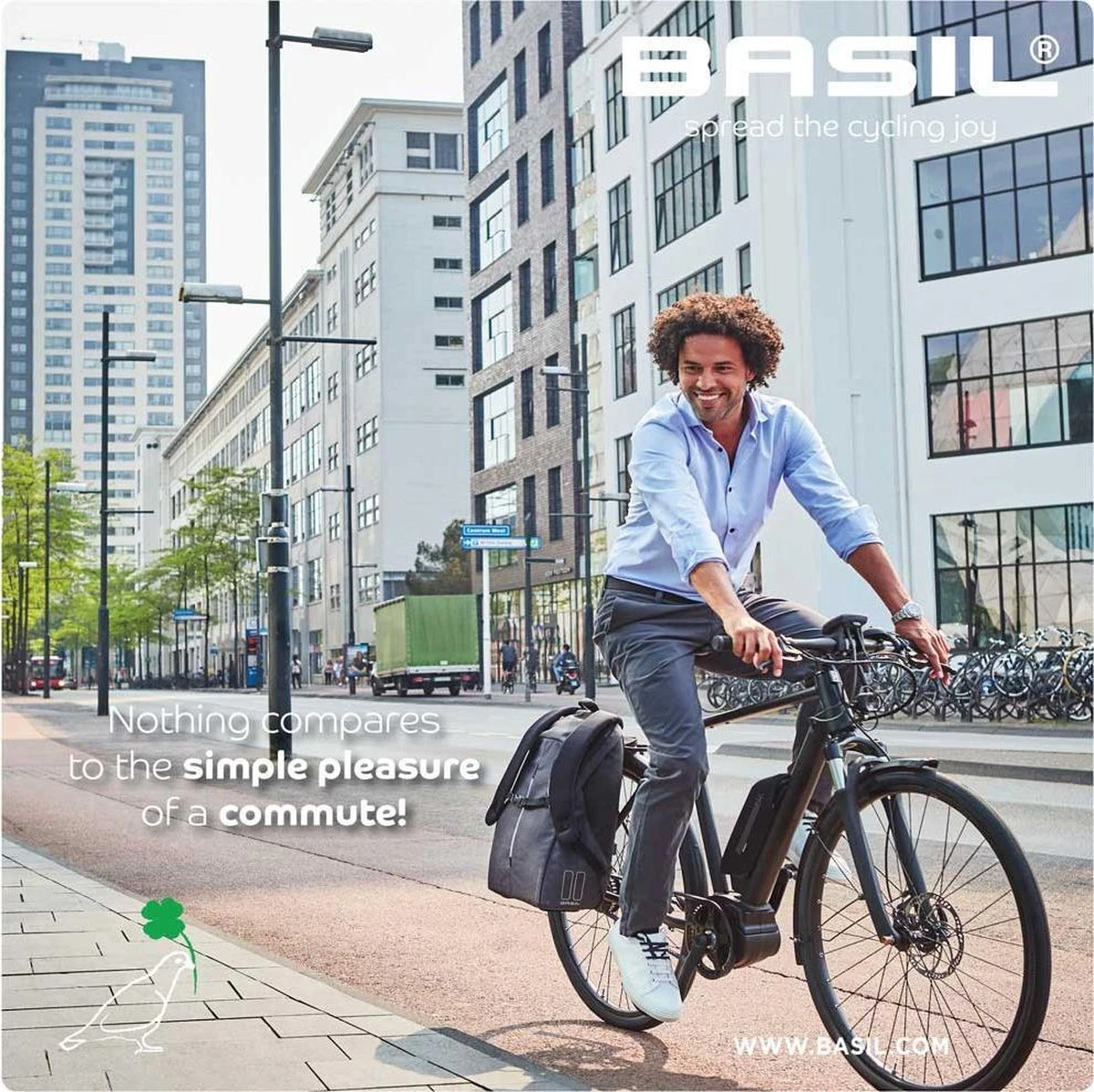 Basil B-Safe Commuter Fietsrugzak Nordlicht - Voor 15,6inch Laptop - Groen - 18 Liter 8 Basil B-Safe Commuter Fietsrugzak Nordlicht - Voor 15,6inch Laptop - Groen - 18 Liter - Afbeelding 8