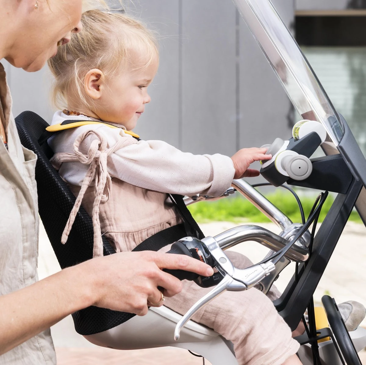 Duodeel Qibbel Toybar Met Grijze Handvatten - GRIJS 3 Duodeel Qibbel Toybar Met Grijze Handvatten - GRIJS - Afbeelding 3