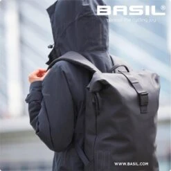 Basil SoHo Fietsrugzak Nordlicht - Enkele Fietstas - Mosgroen - 17 Liter -BASIL Verkoop 1200x1198 6