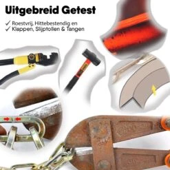 LLOCX Kettingslot Van 1 Meter + 2 Sleutels - 5mm Roestvrij Staal - 900gr. Aluminium - Krasvrij En Scheurvrij - Zwarte Sleeve - Sluiting Met Anti-Stofklep 13 LLOCX Kettingslot Van 1 Meter + 2 Sleutels - 5mm Roestvrij Staal - 900gr. Aluminium - Krasvrij En Scheurvrij - Zwarte Sleeve - Sluiting Met Anti-Stofklep -BASIL Verkoop 1200x1199 2