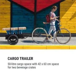 Klarfit Cargo Bull Aanhangwagen - Bagagefietskar - Fietsaanhanger - 50 Liter Laadruimte - 16" Luchtbanden - Voor Max. 40 Kg Lading 9 Klarfit Cargo Bull Aanhangwagen - Bagagefietskar - Fietsaanhanger - 50 Liter Laadruimte - 16" Luchtbanden - Voor Max. 40 Kg Lading -BASIL Verkoop 1200x1200 1021