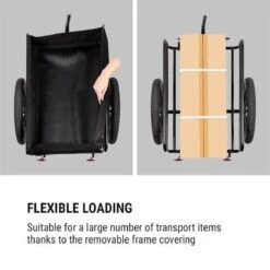 Klarfit Cargo Bull Aanhangwagen - Bagagefietskar - Fietsaanhanger - 50 Liter Laadruimte - 16" Luchtbanden - Voor Max. 40 Kg Lading 11 Klarfit Cargo Bull Aanhangwagen - Bagagefietskar - Fietsaanhanger - 50 Liter Laadruimte - 16" Luchtbanden - Voor Max. 40 Kg Lading -BASIL Verkoop 1200x1200 1022