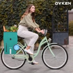 Dyken Fietstas Enkele - Waterdicht - Fietsrugzak - Schoudertas - 25L - Turquoise -BASIL Verkoop 1200x1200 105