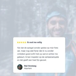 Merkloos Fietsspiegel - Set Van 2 - EBike Fiets Spiegel - Verstelbaar - Achteruitkijkspiegel Fiets - Links En Rechts - Extra Voordelig -BASIL Verkoop 1200x1200 1062