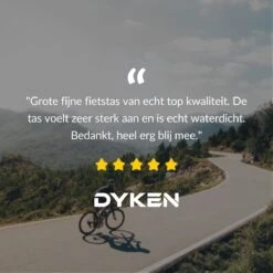 Dyken Fietstas Enkele - Waterdicht - Fietsrugzak - Schoudertas - 25L - Turquoise -BASIL Verkoop 1200x1200 107