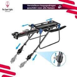 Mountainbike Bagagedrager En Spatbord - Fiets Rek Achter Met QR - Pro Sport Lights - MTB/ Racefiets Fietszadeldrager -BASIL Verkoop 1200x1200 1092