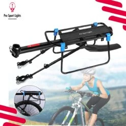 Mountainbike Bagagedrager En Spatbord - Fiets Rek Achter Met QR - Pro Sport Lights - MTB/ Racefiets Fietszadeldrager -BASIL Verkoop 1200x1200 1100