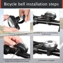 Zacro 2 Pack Fietsspiegel Ebike- Fietsbel- Veiligheidsspiegel- 360° Verstelbare En Draaibare Fietsspiegel– Universeel- Zwart -BASIL Verkoop 1200x1200 1192