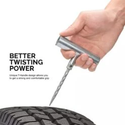 LOUZIR 11-Delige Professionele Banden Reparatie Kit- Autobanden/ Bike Emergency Repair Kit - Met Handige Opbergdoos -BASIL Verkoop 1200x1200 1298