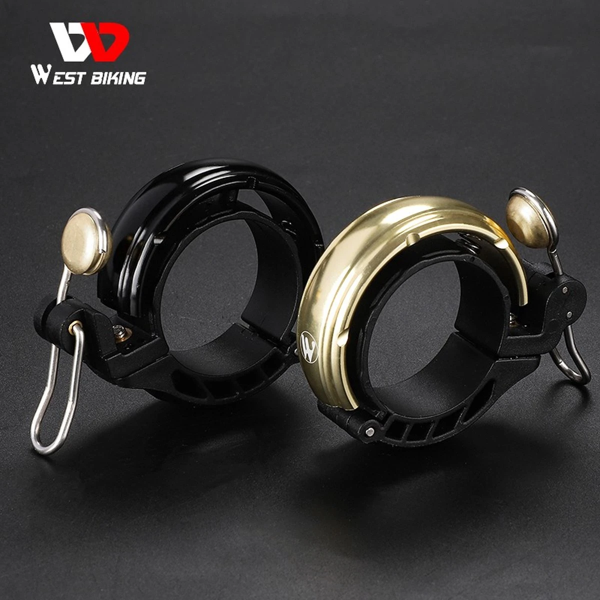 Fietsbel Goud Voor Racefiets Fiets Scooter En Motor - Mountainbike Accesoires En Wielrennen - Wielersport En Motorsport 10 Fietsbel Goud Voor Racefiets Fiets Scooter En Motor - Mountainbike Accesoires En Wielrennen - Wielersport En Motorsport - Afbeelding 10