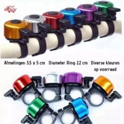 Stoere Fietsbel - Racefiets - Kinderfiets - Geluid - Diverse Kleuren - GROEN -BASIL Verkoop 1200x1200 1361