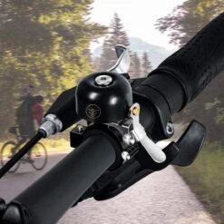 Fit Evolve® Premium Fietsbel - Messing - Fietsbel Racefiets - MTB - Zwart -BASIL Verkoop 1200x1200 1366