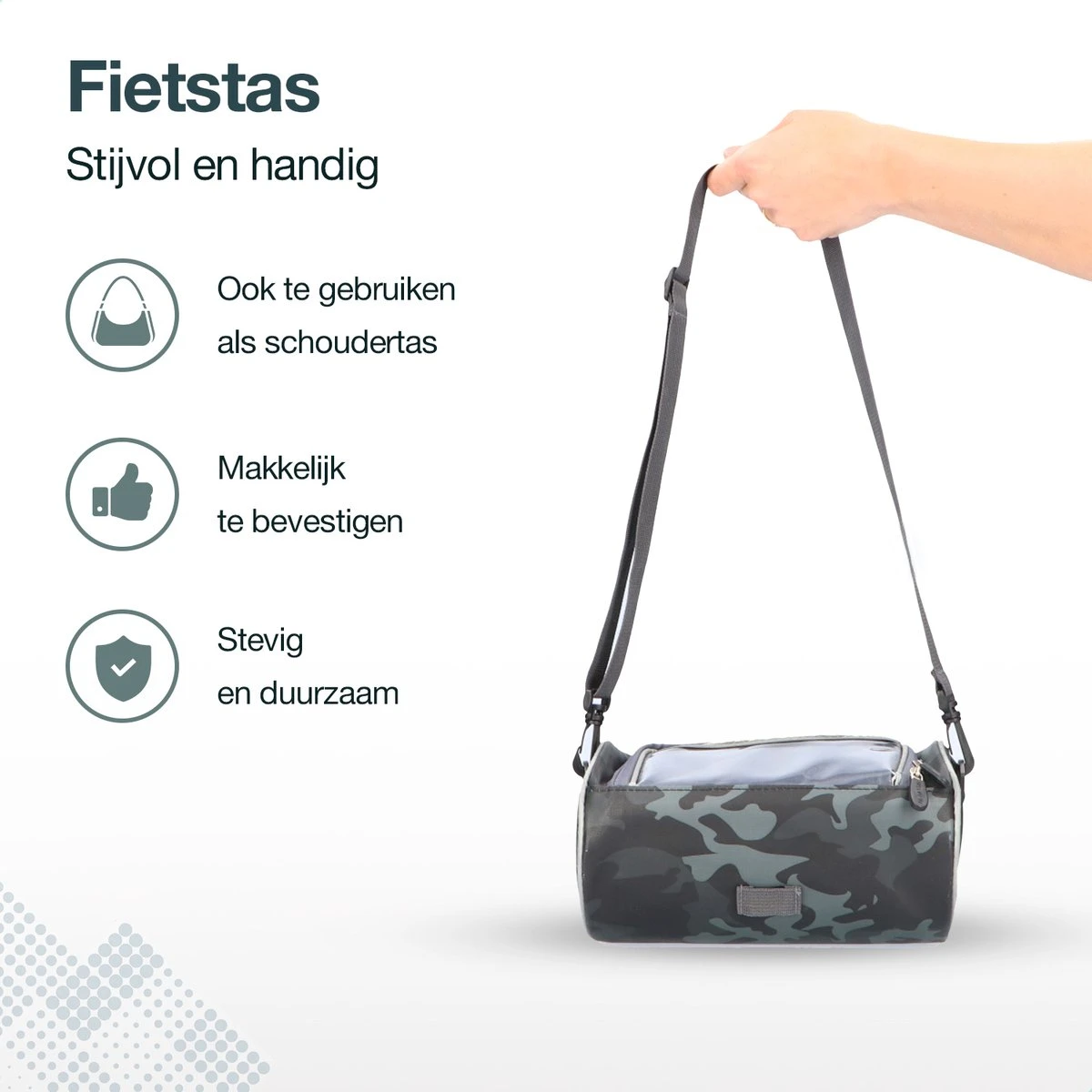 Mmoods Stuurtas Fiets Afneembaar XL - Waterdichte Telefoonhouder Fiets - Grote Fietstas Met Kaarthouder Voor Elektrische Fiets - Zadeltas Met Telefoon Houder - Opbergtas Step - Afneembaar - Zwart 2 Mmoods Stuurtas Fiets Afneembaar XL - Waterdichte Telefoonhouder Fiets - Grote Fietstas Met Kaarthouder Voor Elektrische Fiets - Zadeltas Met Telefoon Houder - Opbergtas Step - Afneembaar - Zwart - Afbeelding 2