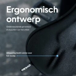 Dyken Zadelhoes Fiets Gel - Zadeldek - Universele Fietszadelhoes - Smalle Zadels - Zwart -BASIL Verkoop 1200x1200 1421