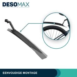 DesoMax Spatbord Mountainbike Racefiets Set Achterspatbord & Voorspatbord MTB Ass Saver Spatborden Mtb Fiets - Spatbordset -BASIL Verkoop 1200x1200 1457