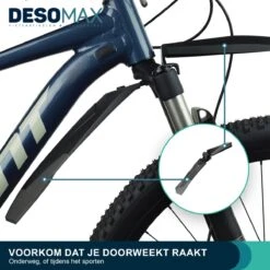 DesoMax Spatbord Mountainbike Racefiets Set Achterspatbord & Voorspatbord MTB Ass Saver Spatborden Mtb Fiets - Spatbordset -BASIL Verkoop 1200x1200 1458