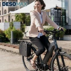 Deso All In One Fietszadel - Comfortabel Gel Zadel - Unisex - Zadelvering – Ergonomisch Design - Zwart -BASIL Verkoop 1200x1200 1525