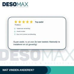 Fietszadel Voor Dames En Heren DesoMax Sport Comfortabel Gel Zadel - Unisex - Sport Design - Zwart - MTB En Race Geschikt. -BASIL Verkoop 1200x1200 1545