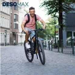 Fietszadel Voor Dames En Heren DesoMax Sport Comfortabel Gel Zadel - Unisex - Sport Design - Zwart - MTB En Race Geschikt. -BASIL Verkoop 1200x1200 1548