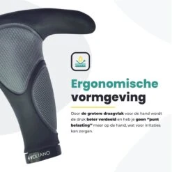 Voltano Ergonomisch Gevormde Fiets Handvatten Met Bar Ends - Handvat Eenvoudig Vastzetten Met Imbus - Incl. Bevestigingsmateriaal - Anti Plak Coating - Fietshandvatten Met Verhoogde Grip 16 Voltano Ergonomisch Gevormde Fiets Handvatten Met Bar Ends - Handvat Eenvoudig Vastzetten Met Imbus - Incl. Bevestigingsmateriaal - Anti Plak Coating - Fietshandvatten Met Verhoogde Grip -BASIL Verkoop 1200x1200 1597