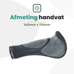 Voltano Ergonomisch Gevormde Fiets Handvatten - Handvat Eenvoudig En Stevig Vastzetten Met Imbus - Inclusief Bevestigingsmateriaal - Anti Plak Coating - Verhoogde Grip Fietshandvatten -BASIL Verkoop 1200x1200 1612