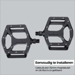 BBB Cycling MountainHigh Set Fietspedalen MTB - Platformpedalen - Antislip Mountainbike Pedalen - Mat Zwart - BPD-32 -BASIL Verkoop 1200x1200 1627