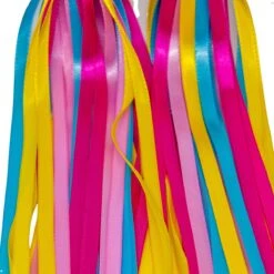 Entergoods® Stuurslingers - Fiets Versiering Kinderen - Stuurversiering Slingers - Handvat Streamers Voor Meisjes - Vrolijke Franjes - 2 Stuks - 24 CM - Stuurslingers Voor Kinderfiets -BASIL Verkoop 1200x1200 1644