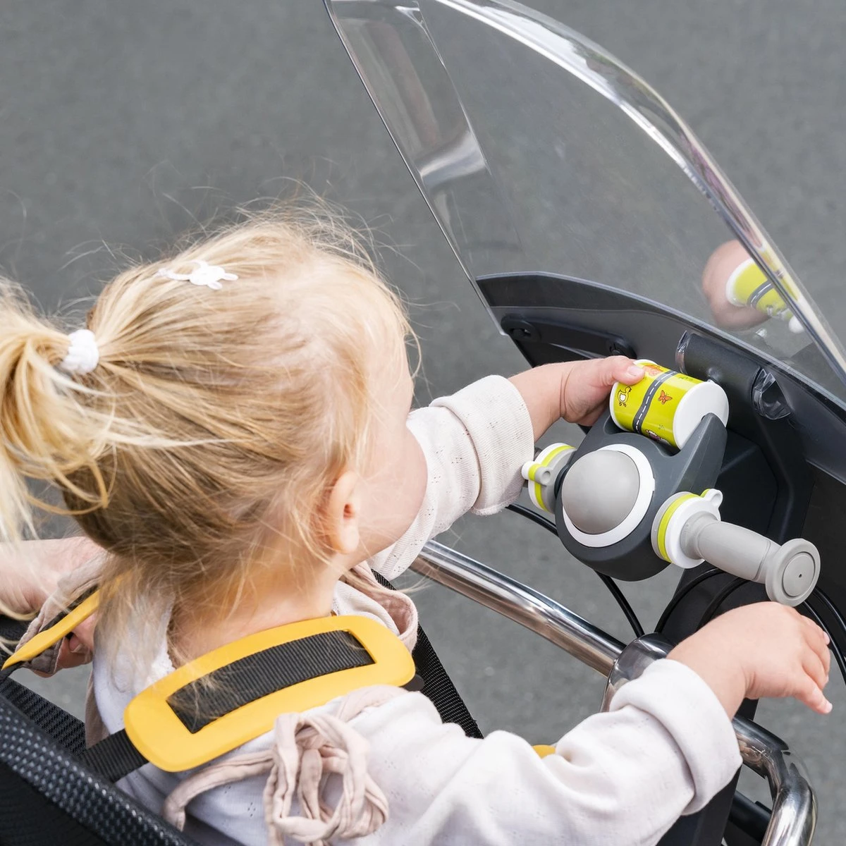 Duodeel Qibbel Toybar Met Grijze Handvatten - GRIJS 5 Duodeel Qibbel Toybar Met Grijze Handvatten - GRIJS - Afbeelding 5