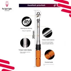 Pro Sport Lights Fiets Momentsleutel Set 1/4 - 1/25Nm - Fietsgereedschap -BASIL Verkoop 1200x1200 1741