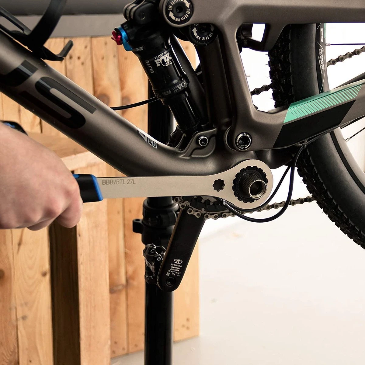 BBB Cycling Hollowtech II Trapassleutel - Bracketgrip - Crankstel - Voor Diverse Draad Trapas Lagers - BTL-27L 8 BBB Cycling Hollowtech II Trapassleutel - Bracketgrip - Crankstel - Voor Diverse Draad Trapas Lagers - BTL-27L - Afbeelding 8