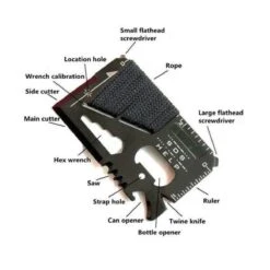 Survival Creditcard 14 In 1 SOS Outdoor Card Tool -BASIL Verkoop 1200x1200 1785
