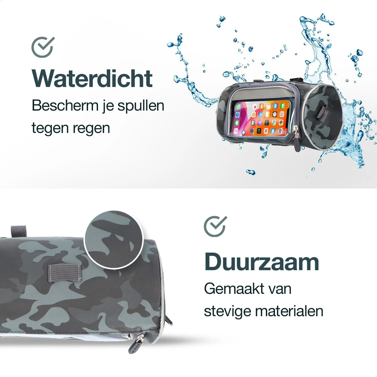 Mmoods Stuurtas Fiets Afneembaar XL - Waterdichte Telefoonhouder Fiets - Grote Fietstas Met Kaarthouder Voor Elektrische Fiets - Zadeltas Met Telefoon Houder - Opbergtas Step - Afneembaar - Zwart 6 Mmoods Stuurtas Fiets Afneembaar XL - Waterdichte Telefoonhouder Fiets - Grote Fietstas Met Kaarthouder Voor Elektrische Fiets - Zadeltas Met Telefoon Houder - Opbergtas Step - Afneembaar - Zwart - Afbeelding 6