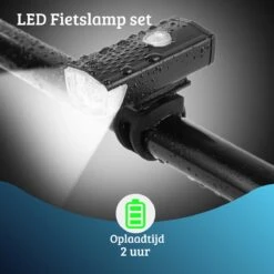 Quled Fietsverlichting USB Oplaadbaar - Oplaadbare USB Led Fietslamp - Voorlicht & Achterlicht - Waterdicht -BASIL Verkoop 1200x1200 1823