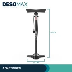 Fietspomp Met Drukmeter Voor Alle Ventielen Dubelle Pompkop - Racefiets Geschikt - Staande Pomp Voor Fiets Met Manometer - Ook Voor Bal En Luchtbed -BASIL Verkoop 1200x1200 1871