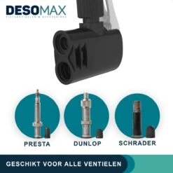 Fietspomp Met Drukmeter Voor Alle Ventielen Dubelle Pompkop - Racefiets Geschikt - Staande Pomp Voor Fiets Met Manometer - Ook Voor Bal En Luchtbed -BASIL Verkoop 1200x1200 1873