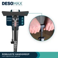 Fietspomp Met Drukmeter Voor Alle Ventielen Dubelle Pompkop - Racefiets Geschikt - Staande Pomp Voor Fiets Met Manometer - Ook Voor Bal En Luchtbed -BASIL Verkoop 1200x1200 1874