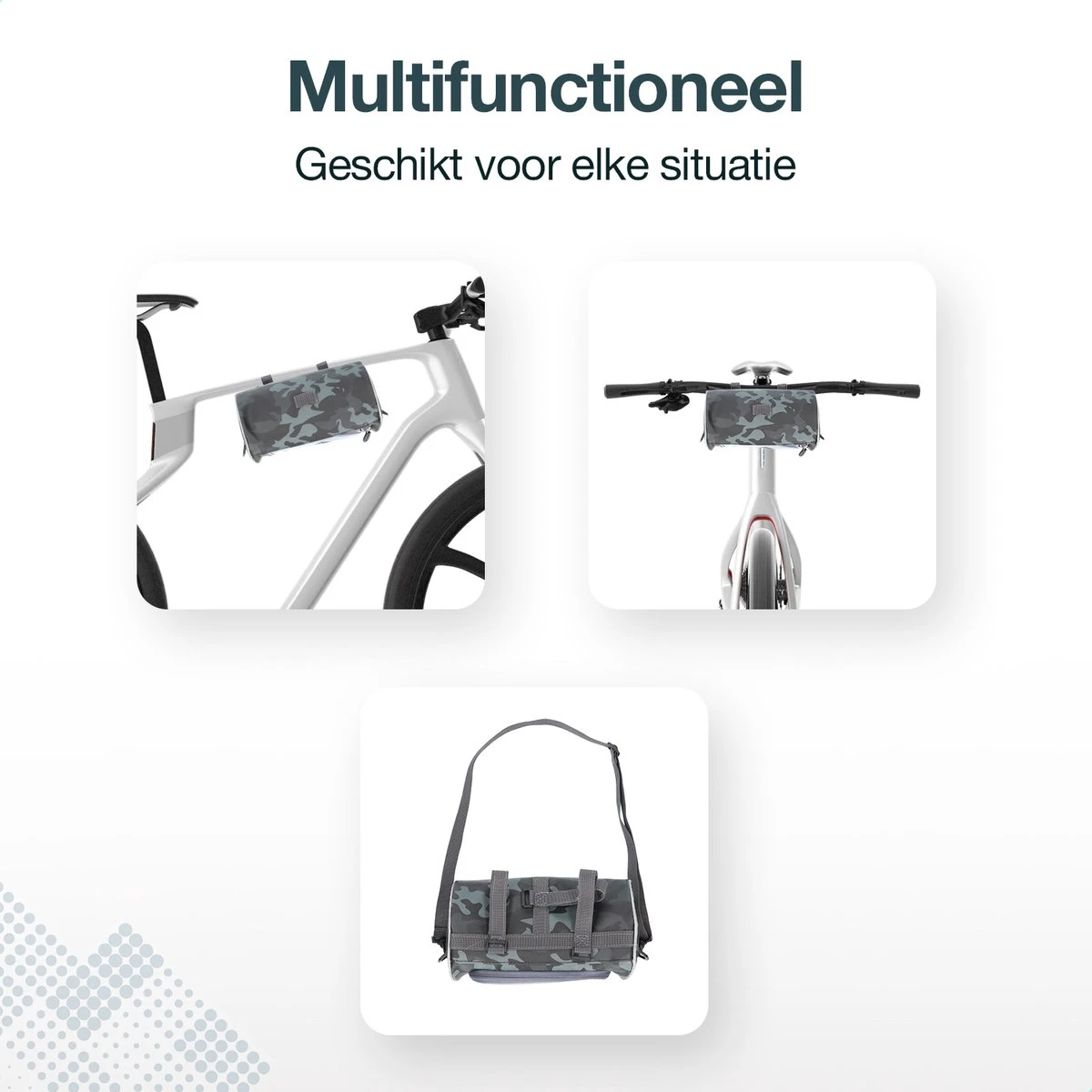 Mmoods Stuurtas Fiets Afneembaar XL - Waterdichte Telefoonhouder Fiets - Grote Fietstas Met Kaarthouder Voor Elektrische Fiets - Zadeltas Met Telefoon Houder - Opbergtas Step - Afneembaar - Zwart 7 Mmoods Stuurtas Fiets Afneembaar XL - Waterdichte Telefoonhouder Fiets - Grote Fietstas Met Kaarthouder Voor Elektrische Fiets - Zadeltas Met Telefoon Houder - Opbergtas Step - Afneembaar - Zwart - Afbeelding 7