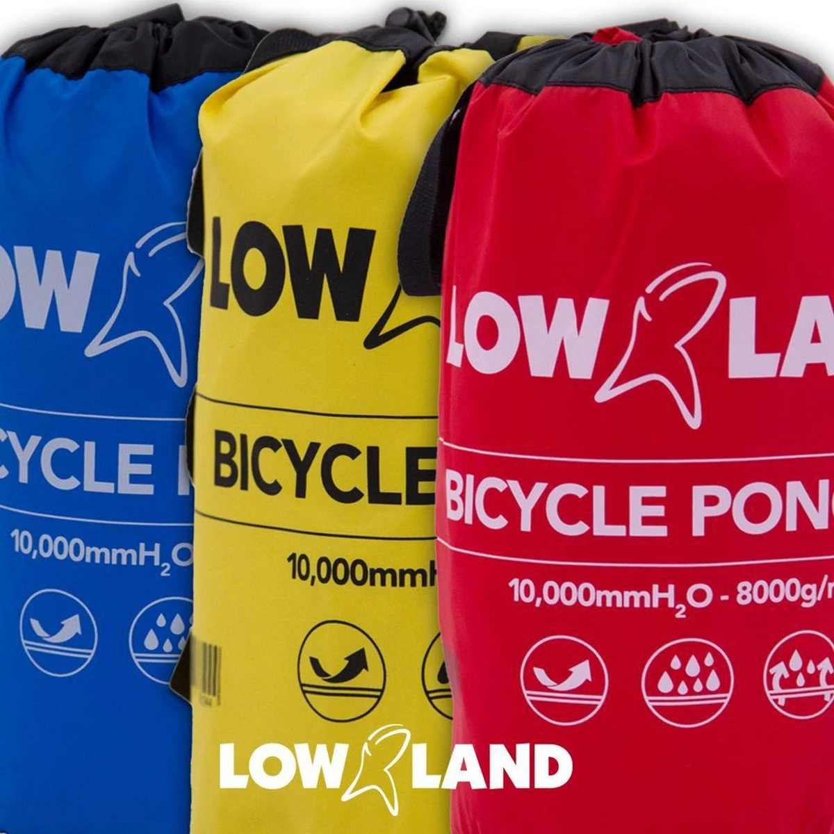 LOWLAND OUTDOOR® Fietsponcho - 100% Waterdicht (10000mm) - Ademend 5 LOWLAND OUTDOOR® Fietsponcho - 100% Waterdicht (10000mm) - Ademend - Afbeelding 5
