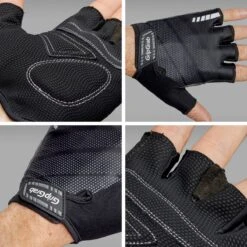 GripGrab - Rouleur Padded Korte Vinger Zomer Fietshandschoenen - Zwart - Unisex - Maat M -BASIL Verkoop 1200x1200 1951