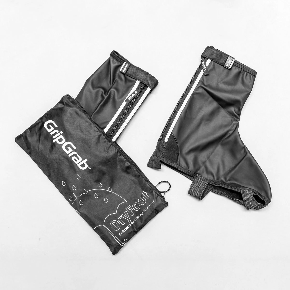GripGrab - DryFoot Everyday Waterdichte Fiets Overschoenen - Zwart - Unisex - Maat XL 2 GripGrab - DryFoot Everyday Waterdichte Fiets Overschoenen - Zwart - Unisex - Maat XL - Afbeelding 2