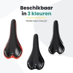 Voltano Race / MTB Fietszadel - Zwart - Unisex - Mountainbike Zadel - Stevig En Licht -BASIL Verkoop 1200x1200 2058