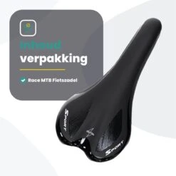 Voltano Race / MTB Fietszadel - Zwart - Unisex - Mountainbike Zadel - Stevig En Licht -BASIL Verkoop 1200x1200 2061