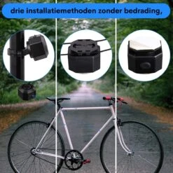 Onirique - Fiets Alarm Systemen - Fiets Alarm - Anti Diefstal - Met Afstandsbediening - Scooter Slot - Draadloos - USB-C Waterdicht - Motorfiets - Bike - Tracker - Anti-Theft - Vibratie - Scooter - Alarm Systeem - Fiets Alarm -BASIL Verkoop 1200x1200 283
