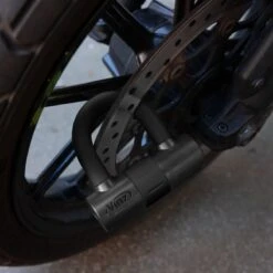 VINZ Dinara Schijfremslot / Motorslot / Scooterslot ART4 - Zwart -BASIL Verkoop 1200x1200 324