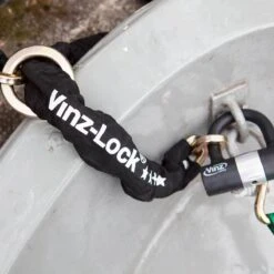 VINZ Trivor ART 4 Kettingslot - 300 Cm Motorslot Van Gehard Staal Met Ring / Scooterslot Met Hangslot / Bootslot 3 Meter /Schijfremslot -BASIL Verkoop 1200x1200 341