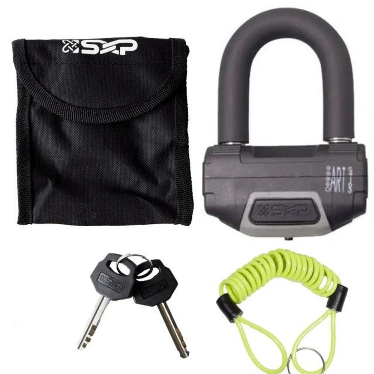 SXP Schijfremslot ART 4 - Zwart 8 SXP Schijfremslot ART 4 - Zwart - Afbeelding 8