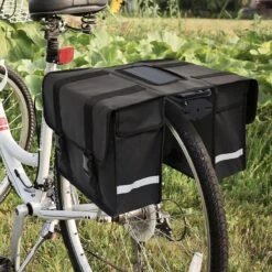 Strex Dubbele Fietstassen Waterdicht – Fietstas 40 Liter – Zwart - Met Reflectoren - Elektrische Fiets -BASIL Verkoop 1200x1200 392