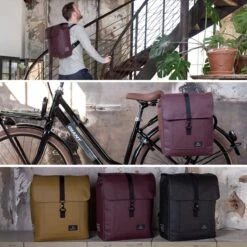 Fastrider Jaxx II Enkele Fietstas - Rugzak - Waterafstotend - Fietstas, Schoudertas En Rugtas In 1 - Paars - 14 Liter -BASIL Verkoop 1200x1200 406